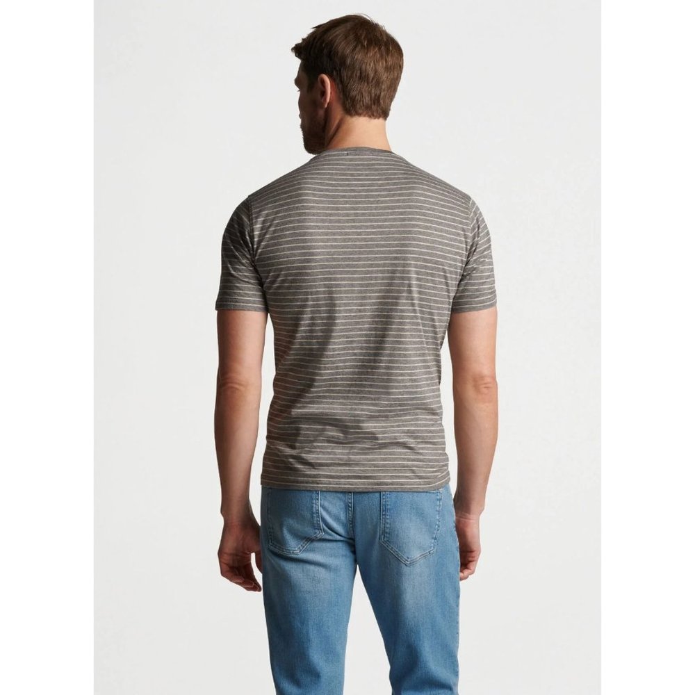 Peter Millar Colt Stripe T-Shirt Men’s XL Crown Crafted Gale New NWT $148 - Picture 5 of 13